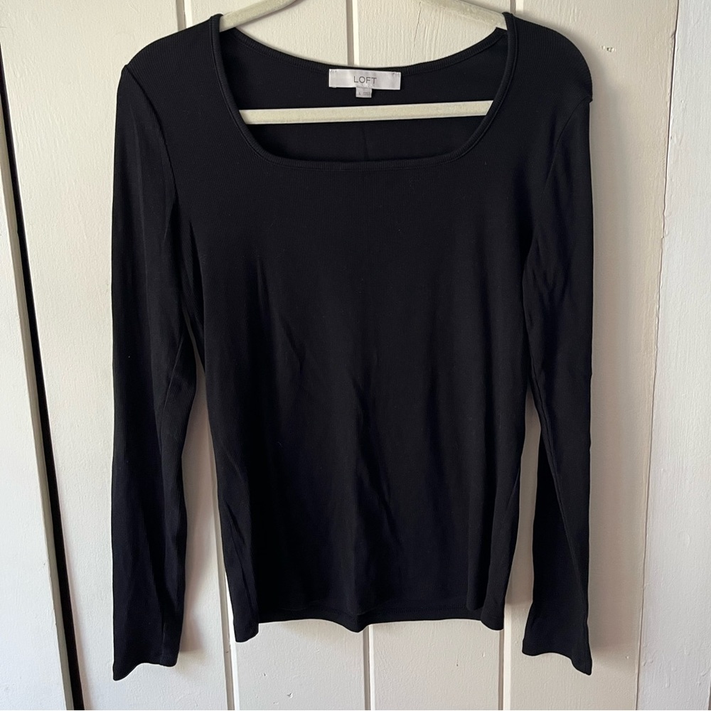 Loft Ribbed T-Shirt
